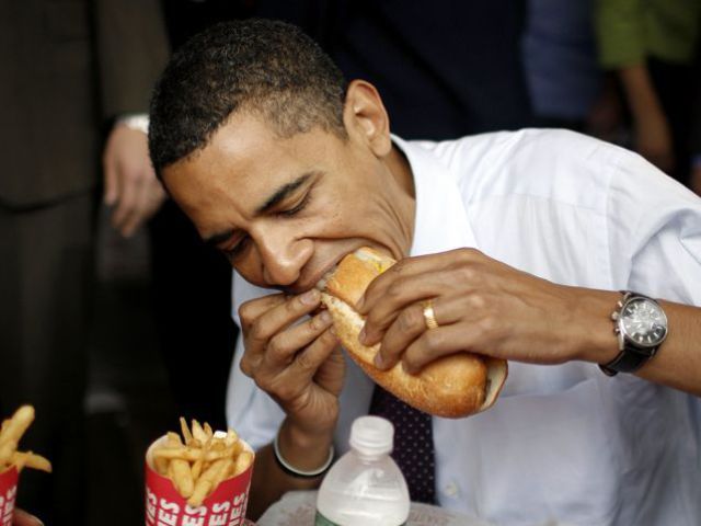 what obama likes to eat