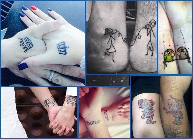 coupletattoo #tattoo #tattoos #tattooartist #ink #tattooed #couplegoals  #tattooist #minitattoo #tattooart #tattooideas #blacktattoo… | Instagram